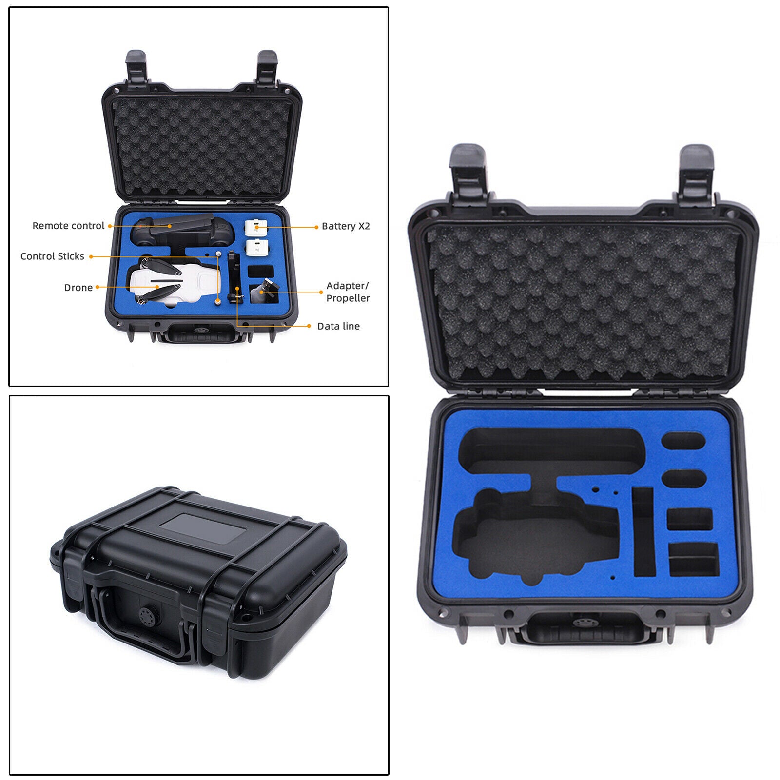 Waterproof EVA Hard Shell Carrying Case Box for FIMI X8 MINI Drone Anti-Impact