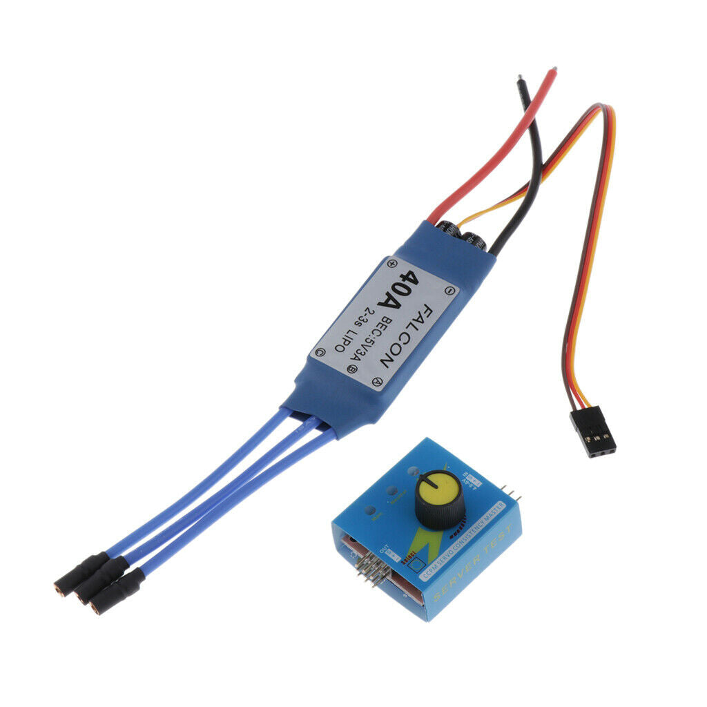 40A RC Brushless Motor Electric Speed Controller ESC 5V/3A UBEC + Speed Governor