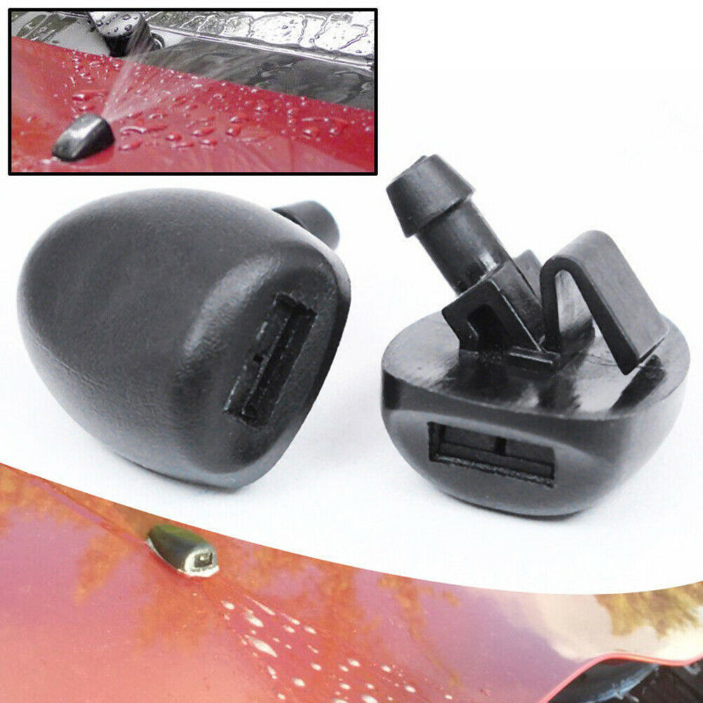 2PCS Windshield Wiper Water Spray Jet Washer Nozzle For Peugeot 407 20.l8