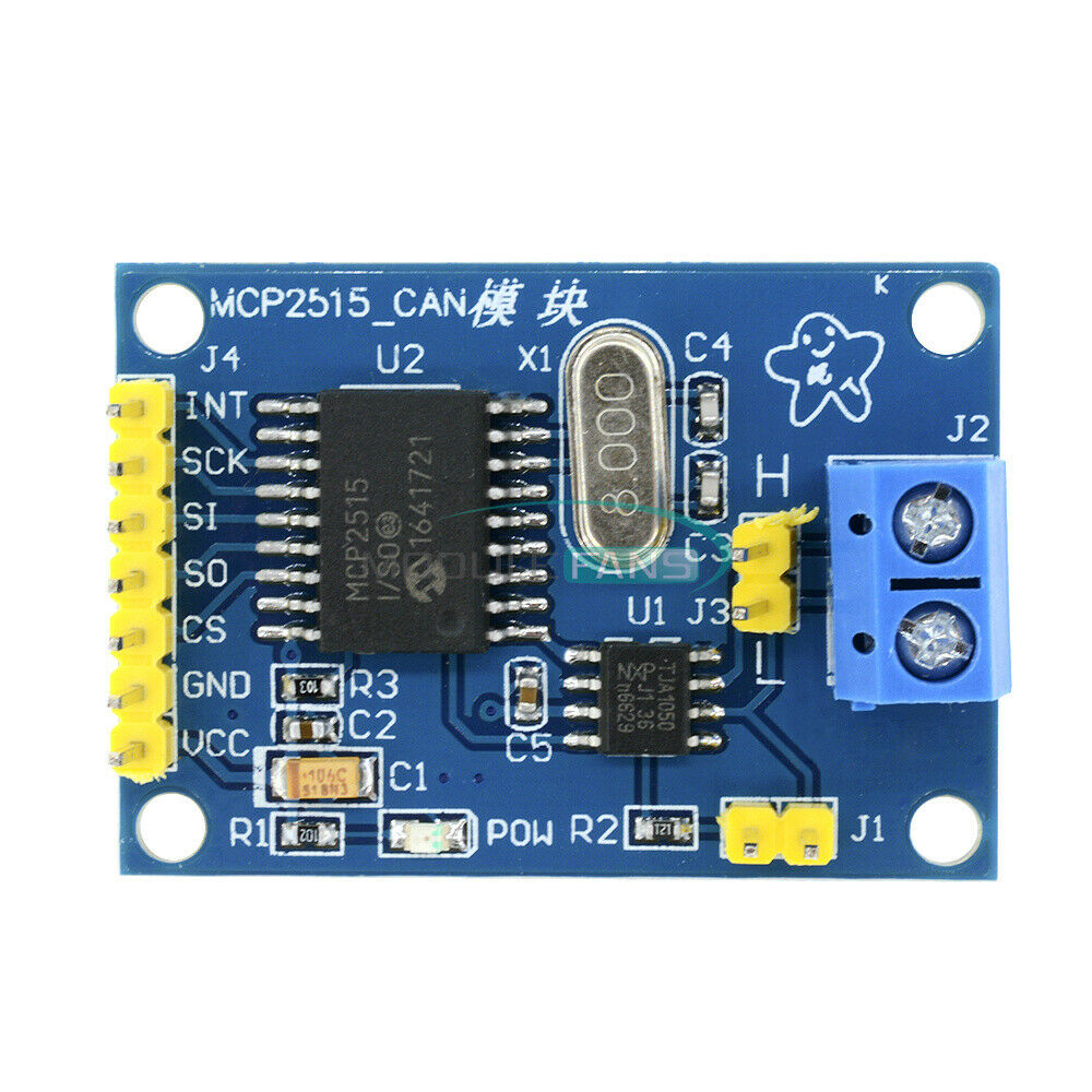 3PCS MCP2515 CAN Bus Module TJA1050 Receiver SPI Module For Arduino