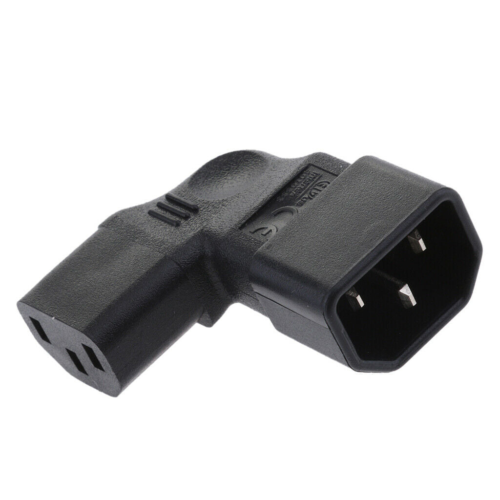 IEC320 C14 to C13 Male to Female 3 Prong SF Cable AC Power Adapter