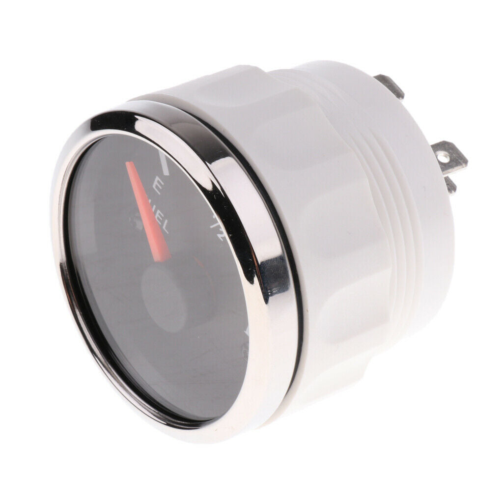 Car 2" 52mm Fuel Level Gauge Meter E-1/2-F Pointer New