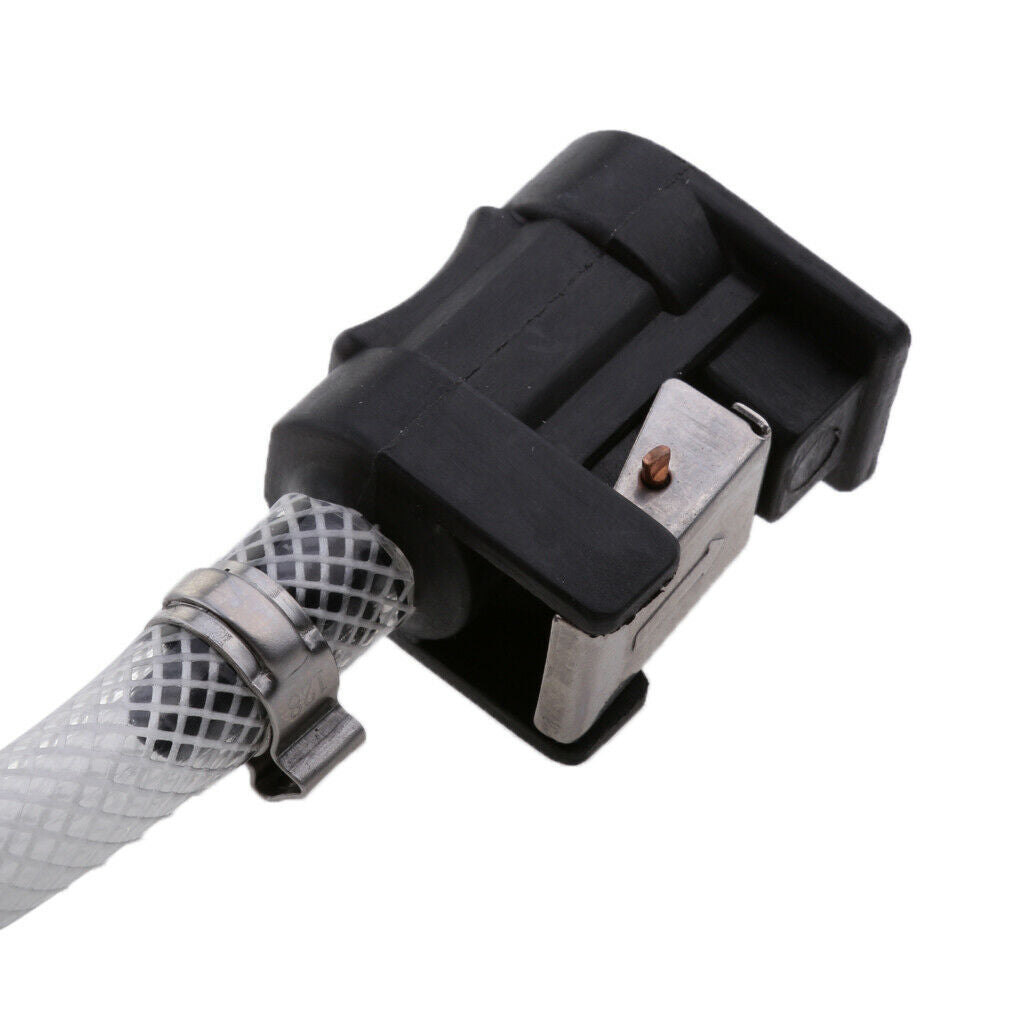 Universal 5/16" Fuel Gas Line Hose Outboard Primer Bulb for Boat White