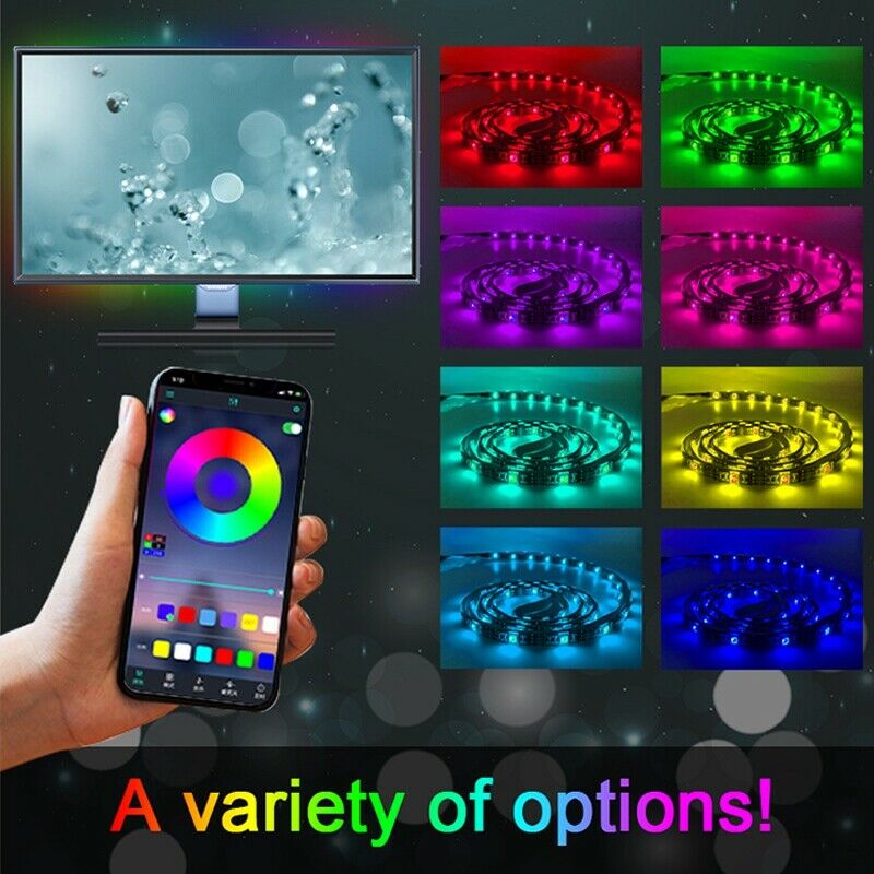 Led Strip Lights RGB 5050 LED Tape Lights Flexible Color Changing LED Lights wY6