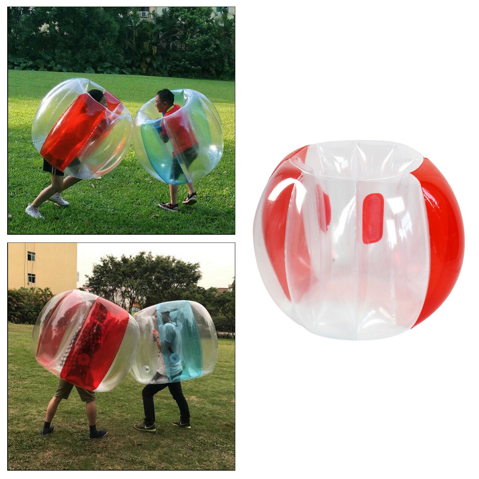 Inflatable Bubble Ball Bumper Soccer Body Sumo Suit Zorb Ball Game Play