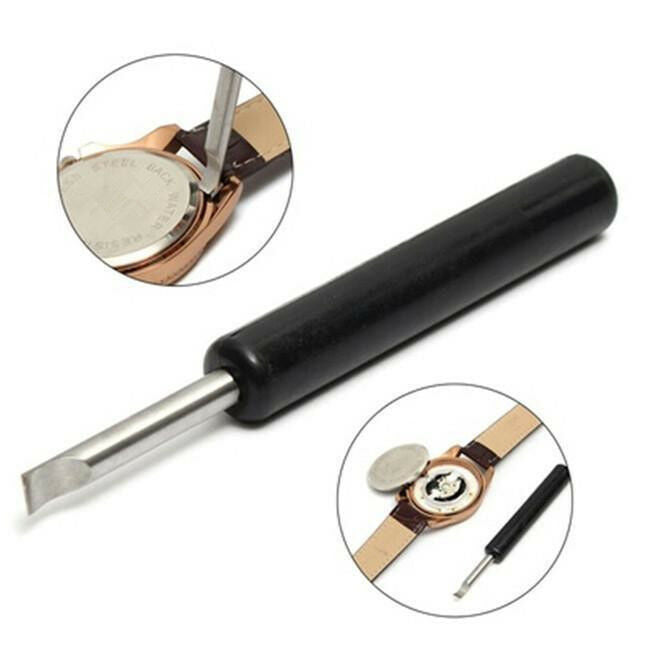 1pcs New Watch Back Case Cover Remover Battery Opener Pry Lever Snap Repair Tool