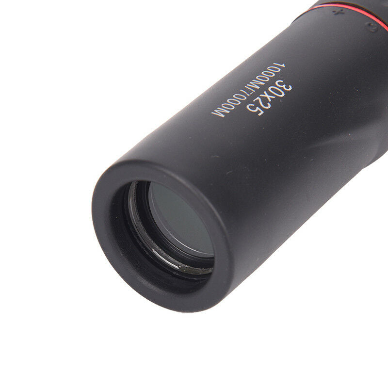 30 x 25 Optical Monocular Low Night Vision Portable 7X Focus Telescope.l8