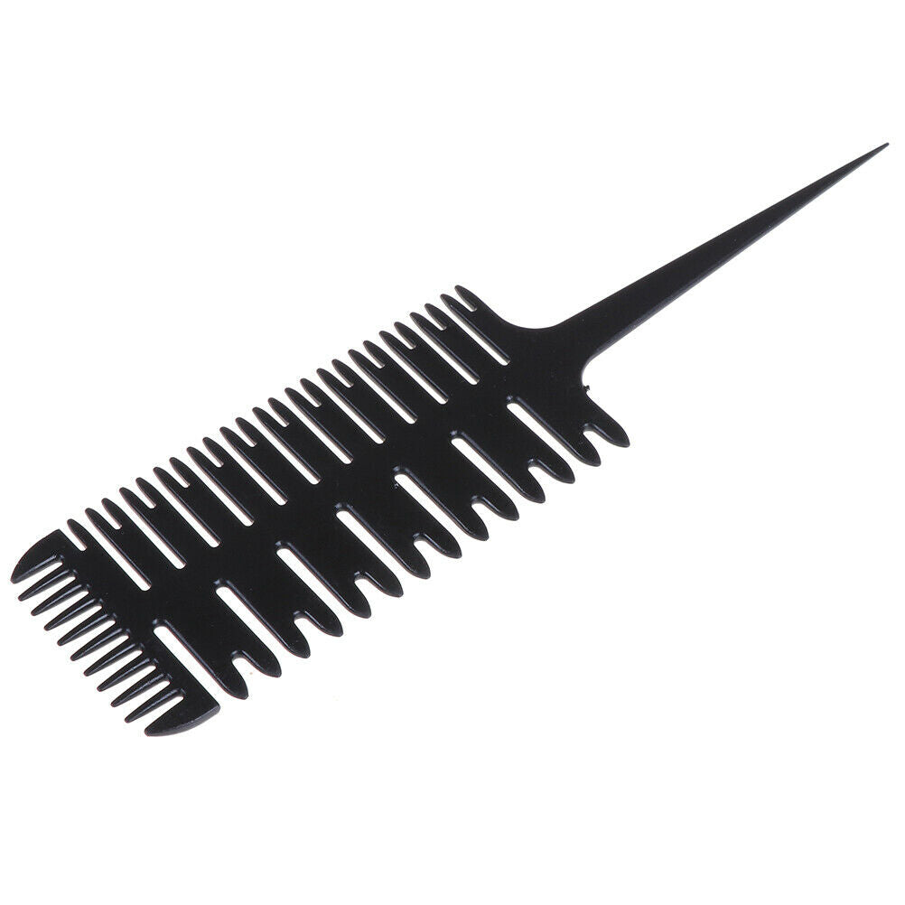 1X Tail Bone Shape Hair Styling Comb Barber Salon Style Haircut'Comb Dyeing T Kt