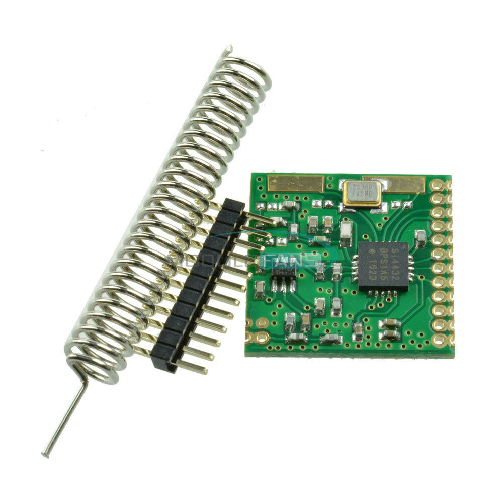 2PCS SI4432 1000m Wireless Module 433mhz Communication For Arduino