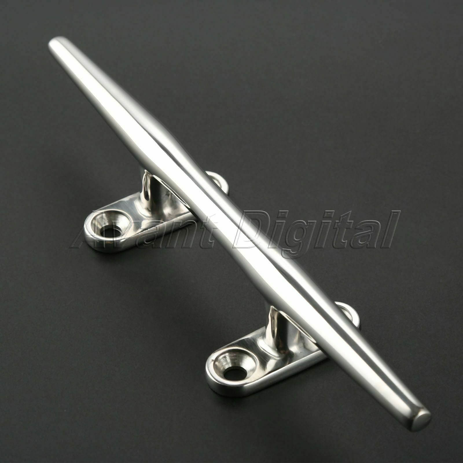 8" 200mm Dock Deck Line Rope Cleat Stainless Steel 316 Heavy Duty Boat Hardware