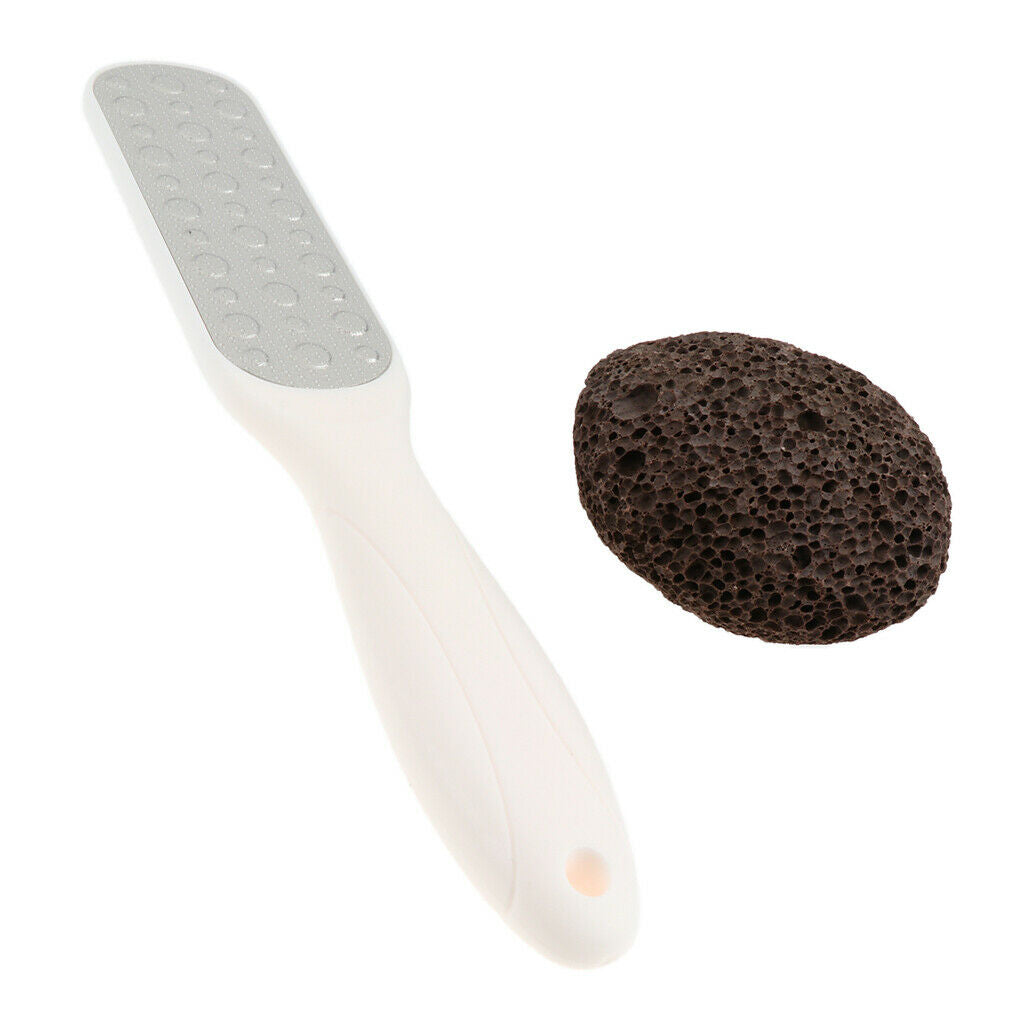 Foot File Pedicure Rasp Callus Remover  + Pumice Stone Dead Skin Scrubber