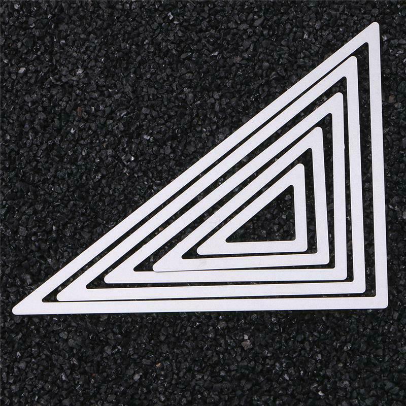 Triangle Cutting Dies Stencils Scrapbook Album Embossing Card DIY Craft Decor