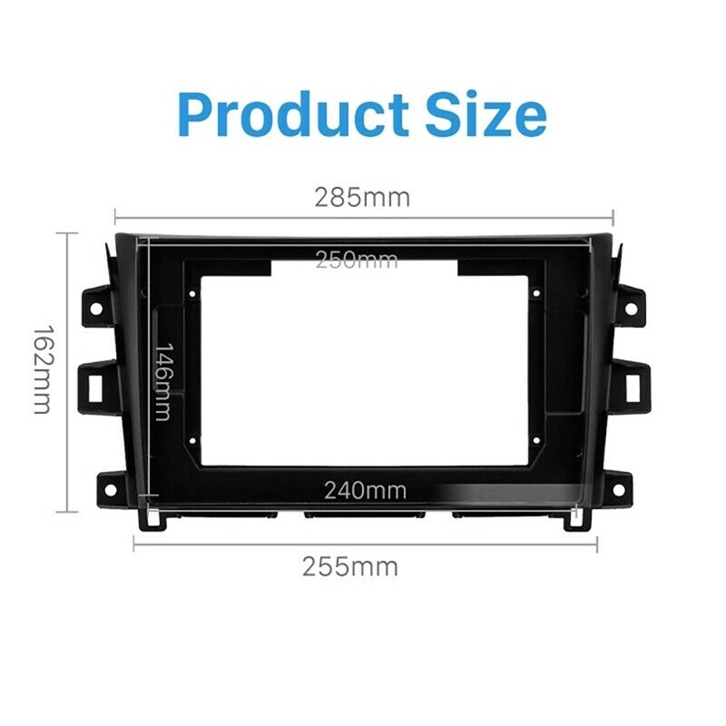 Car Radio Fascia for  Navara 2014-2015 DVD Stereo e Plate Adapter Mounting DasI5