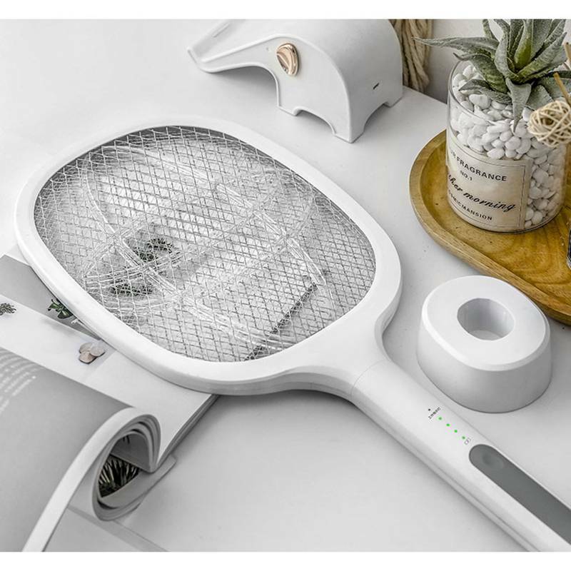 Electric Fly Insect Zapper Racket Killer Swatter Bug Mosquito Lamp
