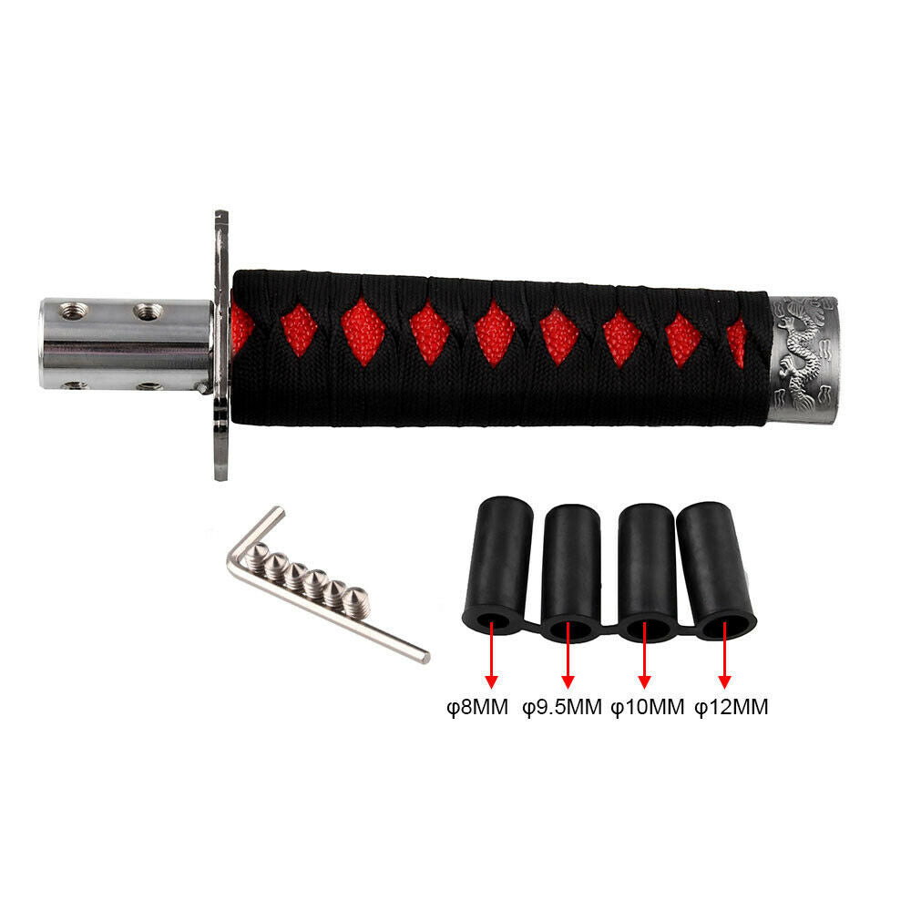 Universal Samurai Sword Vehicle Car Shift Knob Katana Sport Shifter Adapter