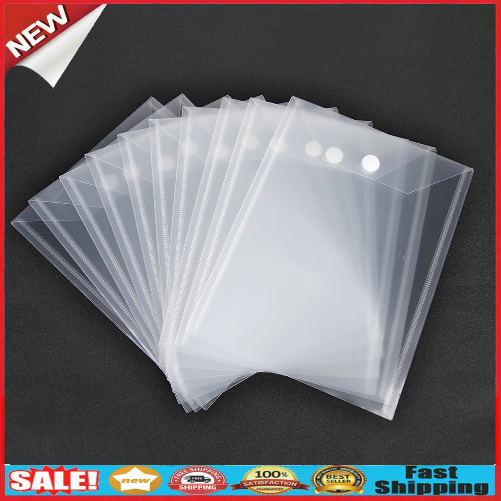 10pcs 24x18cm Transparent Moulds Stamp Collecting Bag Cutting Die Container @