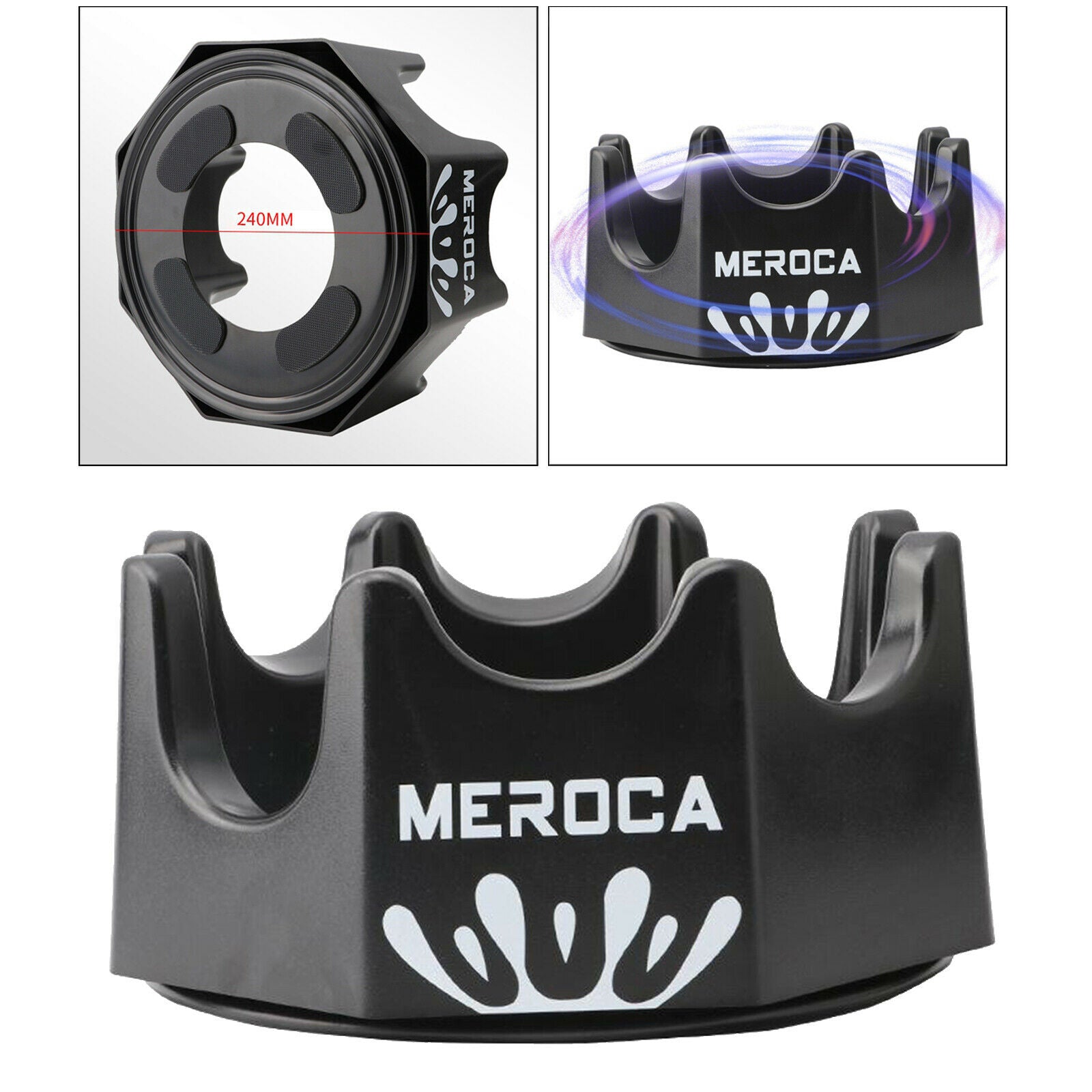 Solid Bike Front Wheel Riser Indoor MTB Road Bicycle Support Leveling Block