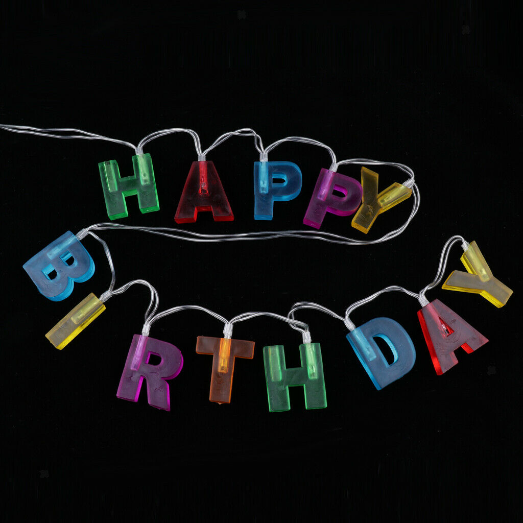 130cm Birthday Party Fairy String Lights Holiday Festival Decor Battery