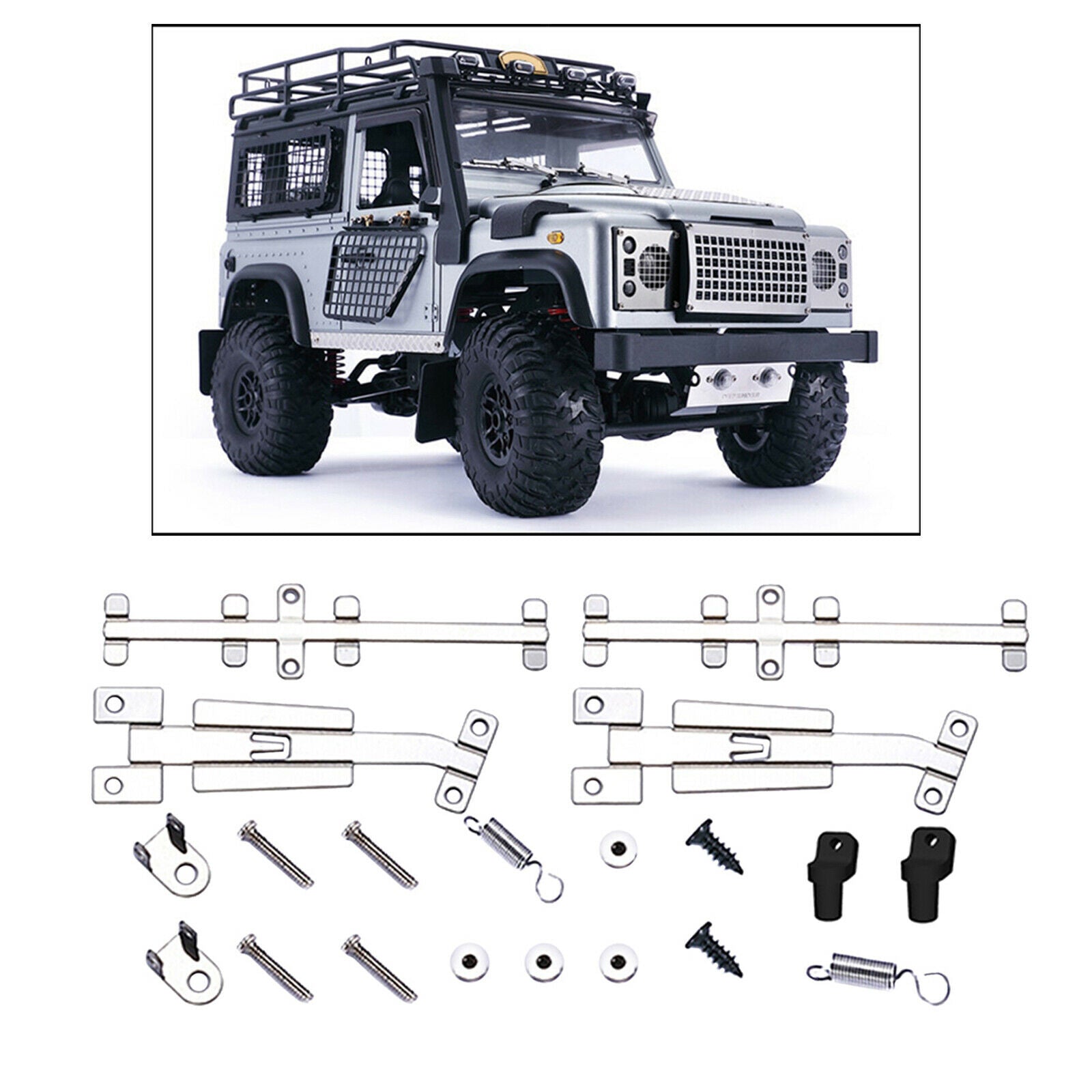RC Car Windscreen Wiper Blades for MN D90 D91 1:12 RC Rock Crawler Car Truck