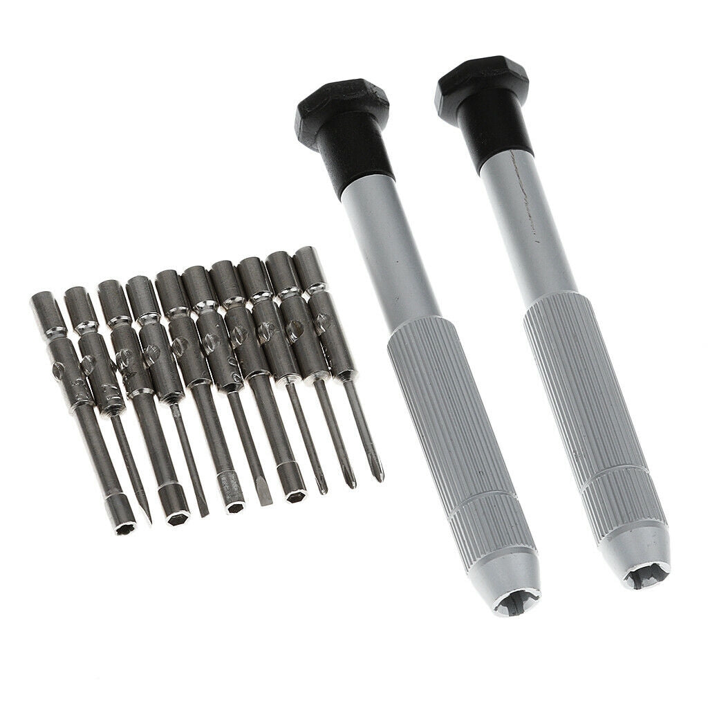 2x Portable Eyeglass Maintenance Kit Phone Watch Repair Tool Screwdriver Set