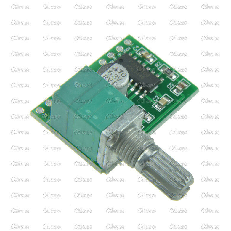 PAM8403 5V 2Channel USB Power Audio Amplifier Board 3Wx2W Volume Control top