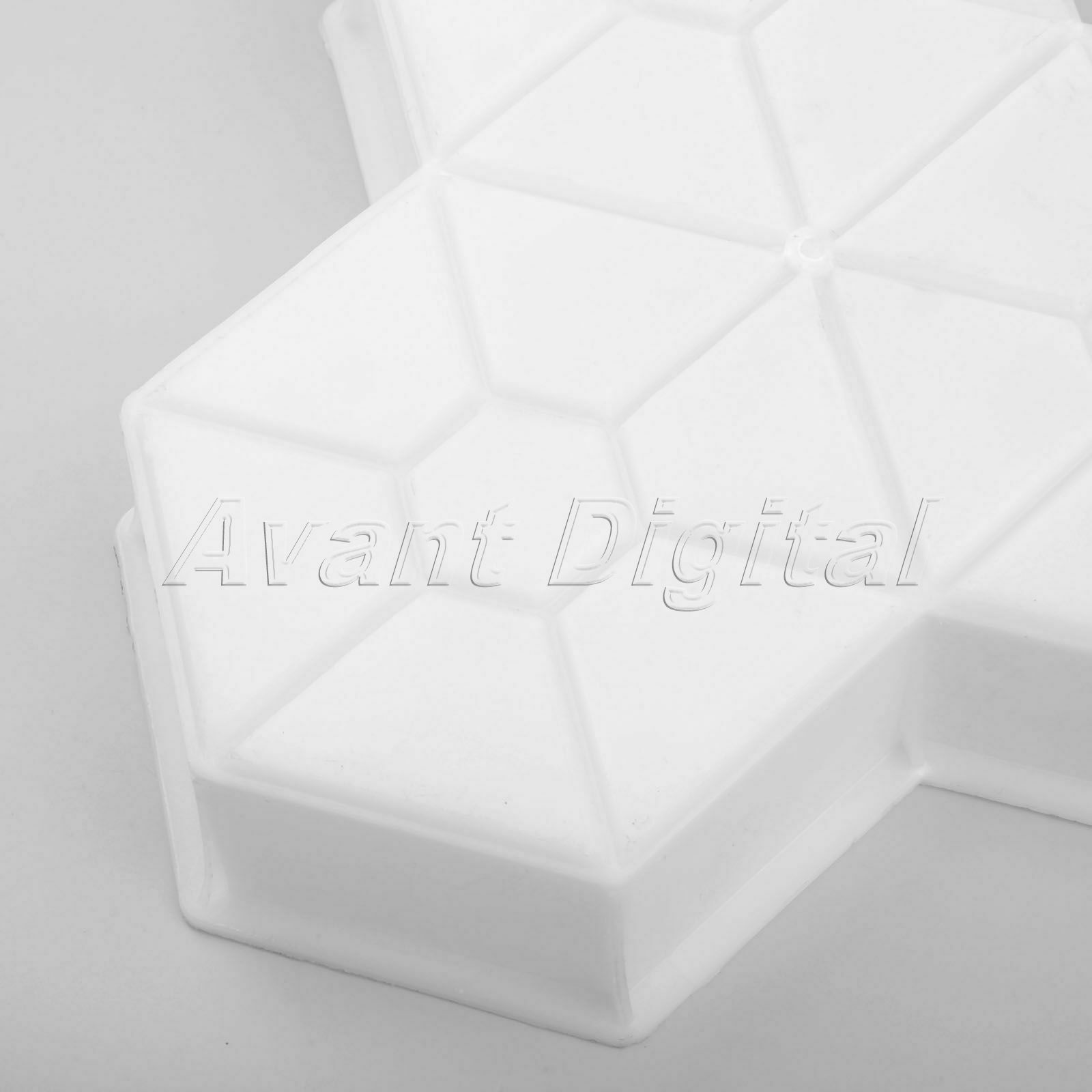1pc Maple Leaf Shape Garden Path Concrete Brick Mold Paving Pavement Maker Mould