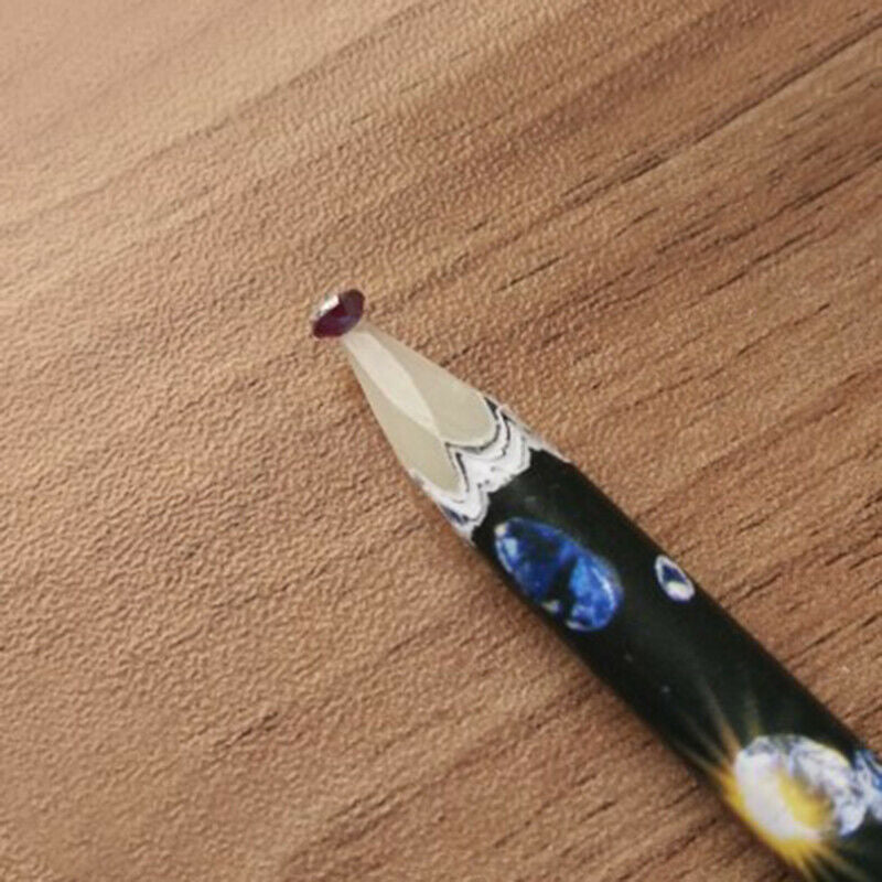 Nail Art Dotting Tool Rhinestones Gems Picking Wax Pencil Wax Y1