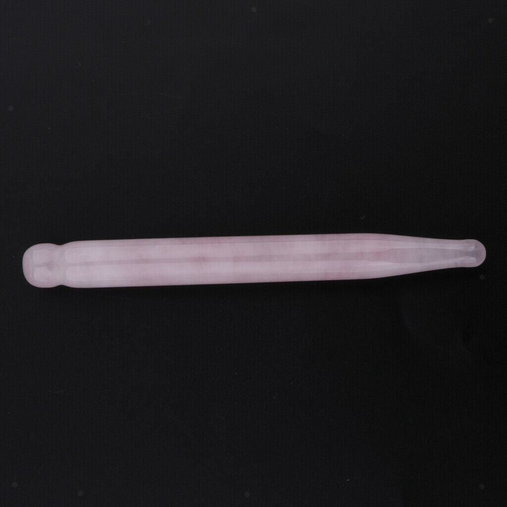 Crystal Jade Massage Tool Pen Board, Gua Sha Scraping Stick Roller with Smooth