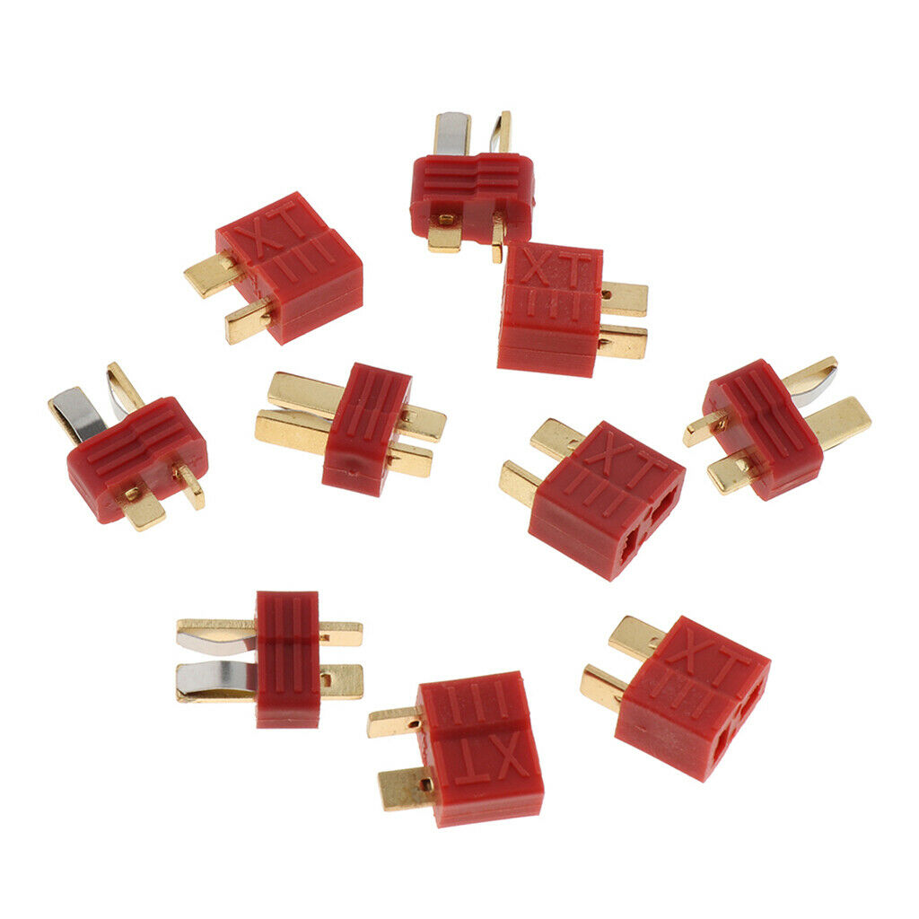 5pair T Plug Connector Deans Style Male Female for RC Lipo Battery ESC