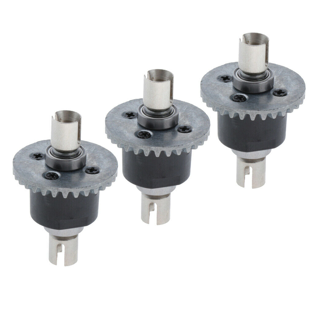 3Pcs RC Car Differential Gear for WLtoys 144001 1/14 RC Car Truck Accs