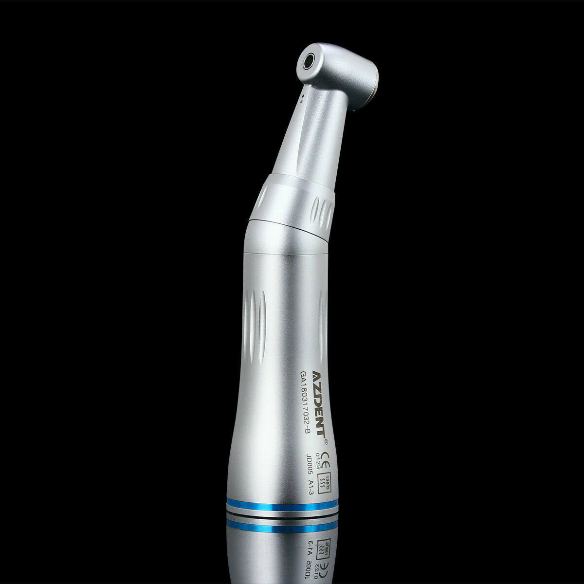 3PCS Dental  Contra Angle Low Speed Handpieces Push Button Inner Water Spray