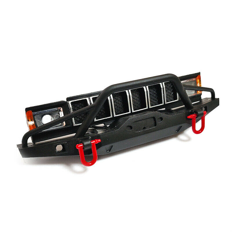 for WPL C14 C24 C24-1 1/16 RC Car Upgrade Parts Front Bumper Front Face GratinF7