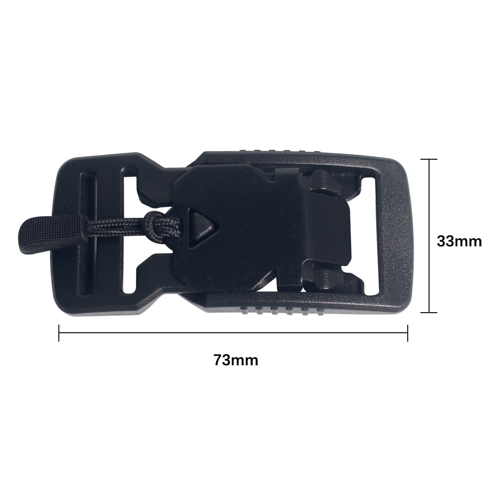 Magnetic Buckle 1'' Wide Connector Backpack Secure Lock Hardware Accessories