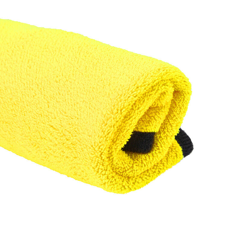 Auto Microfiber Cleaning Cloth Wash Towel Drying Rag Car Polish Detailing 500GSM