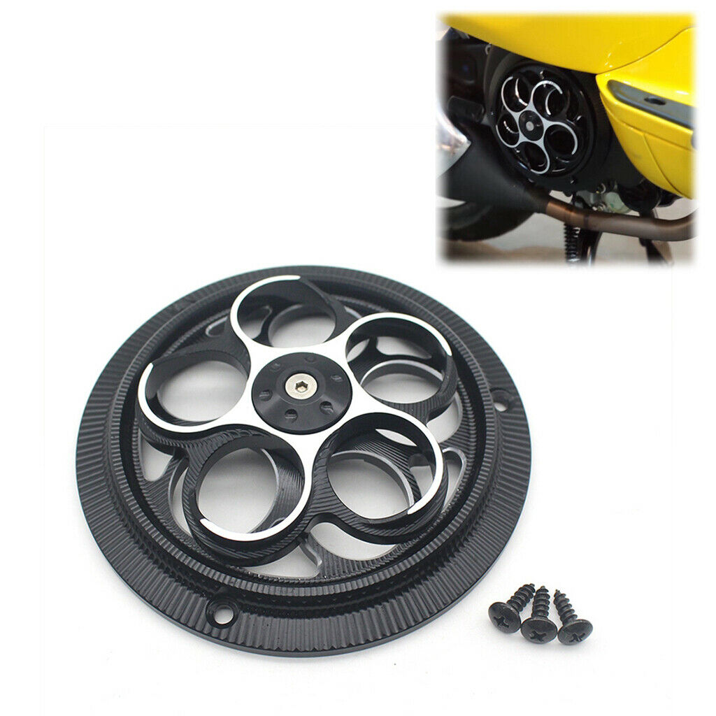 Motorcycle Scooter Engine Fan Cover Guard for Vespa Sprint Primavera 150 13-20