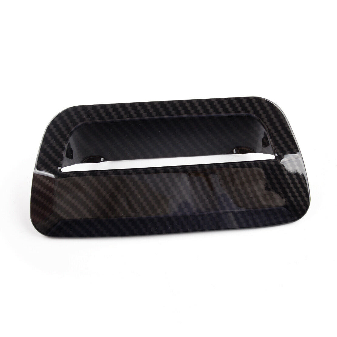 Carbon Fiber Style Rear Trunk Door Handle Bowl Cover Fit For Dodge Durango SUV