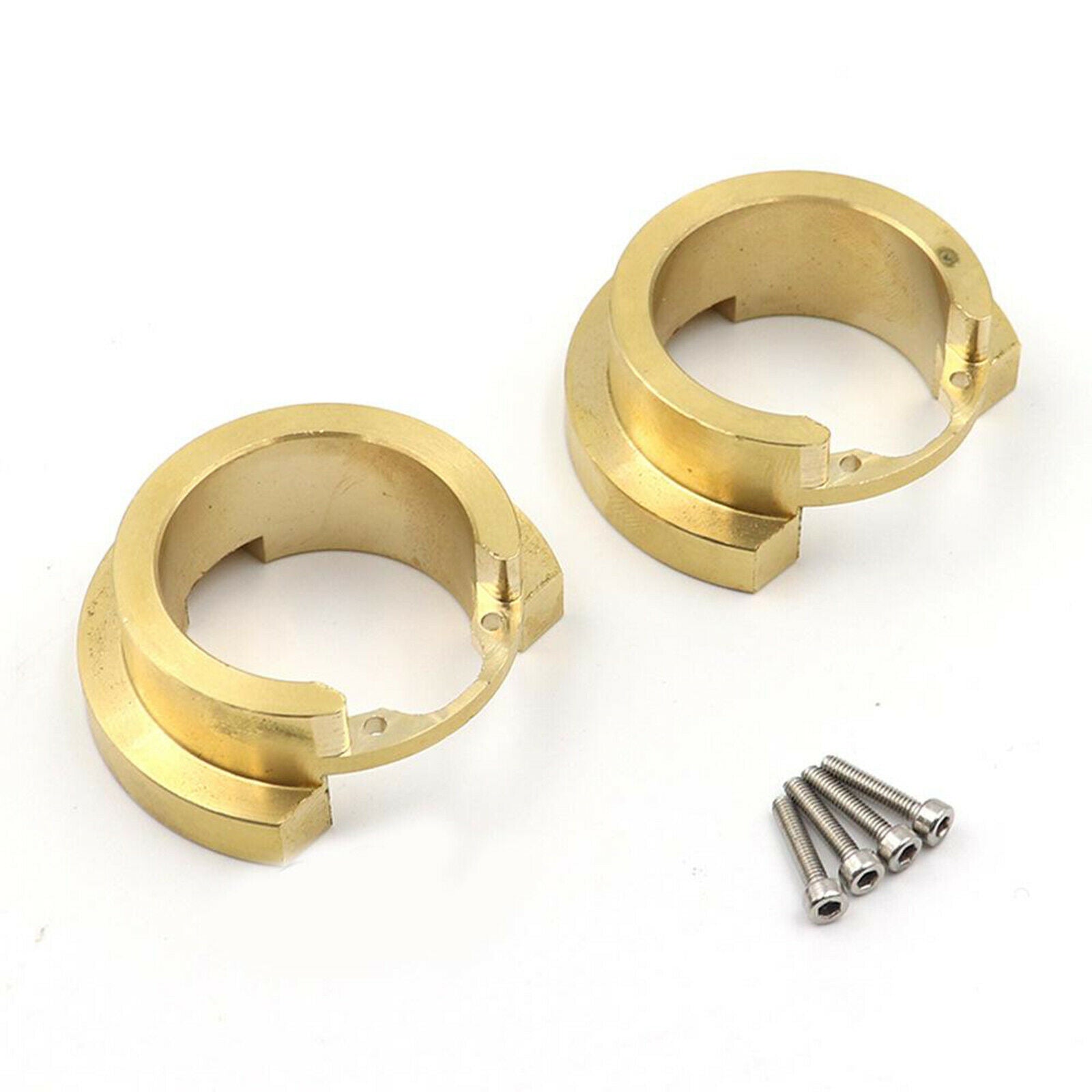 2Pcs Heavy Duty Brass Wheel Counterweight for TRX4 1:10 Scale RC Crawler