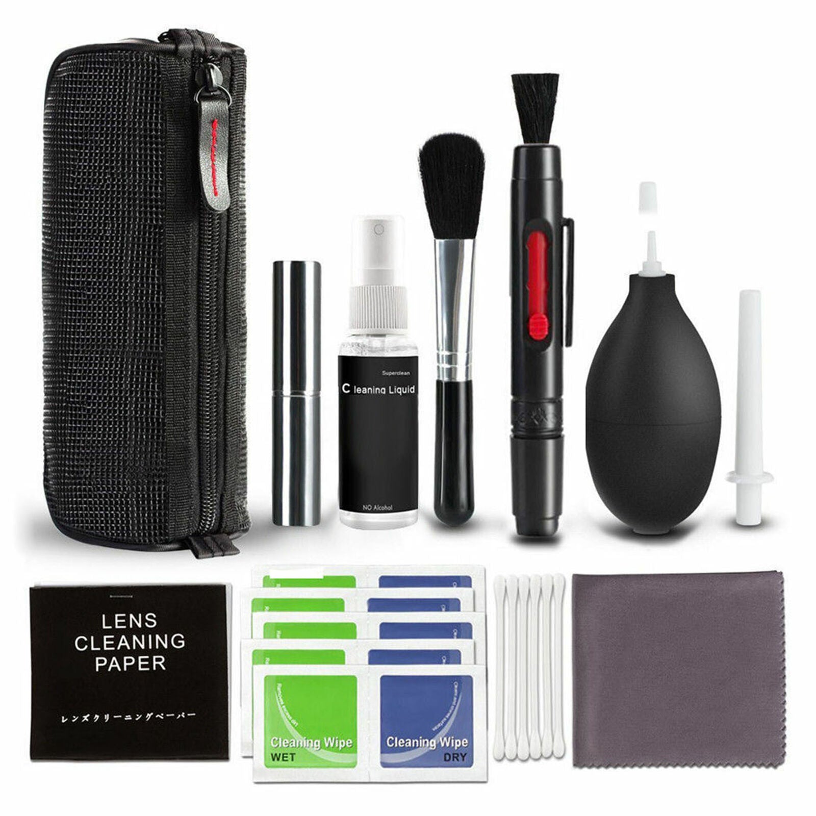 Camera Lens Cleaning Cleaner kit for Canon Nikon Sony DSLR Cameras Photography