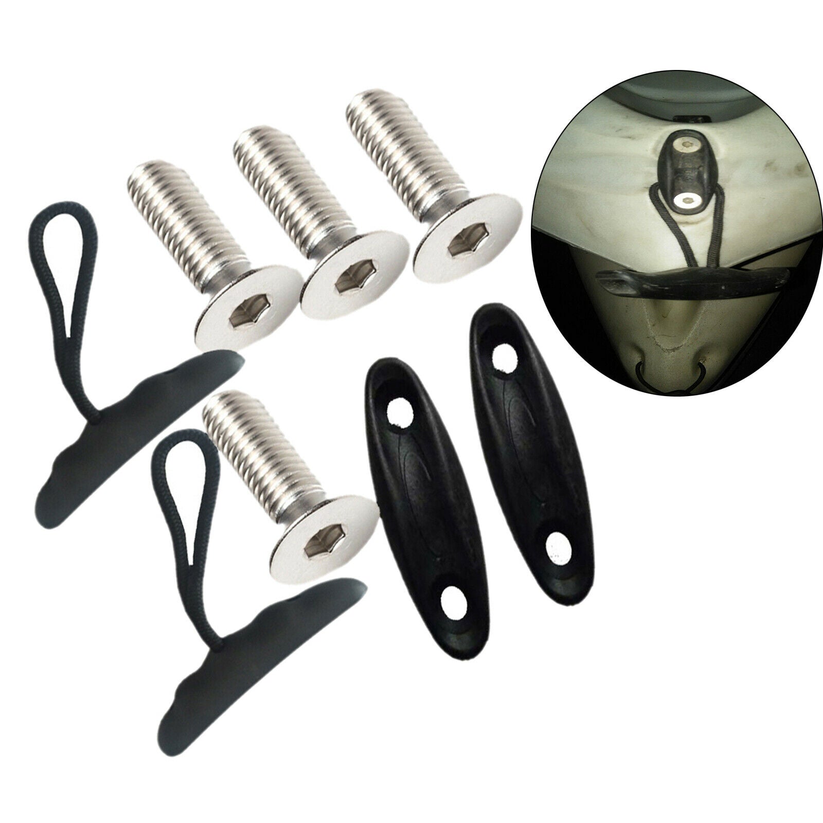 Kayak Carry Handle Canoe Fishing Boat T-Handle Travel Hardware Accessories