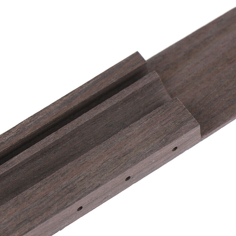 Nut Saddle Slotted Wood Bridge Set for Ukulele Parts Replaceable  Accesso.l8
