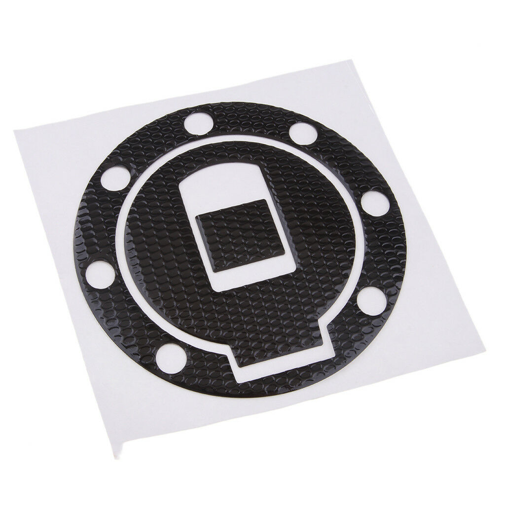 Black Gas Tank Fuel Cap Cover Protector Pad for Yamaha FZR250 FZX250,TTR250