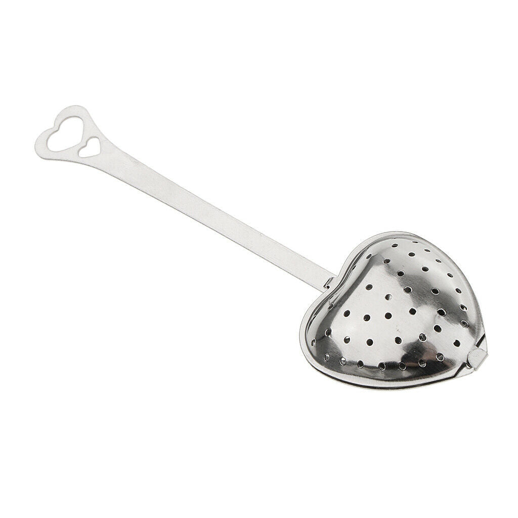 Stainless Steel Heart Shaped Tea Infuser For Loose Leaf Tea and Mulling Spices