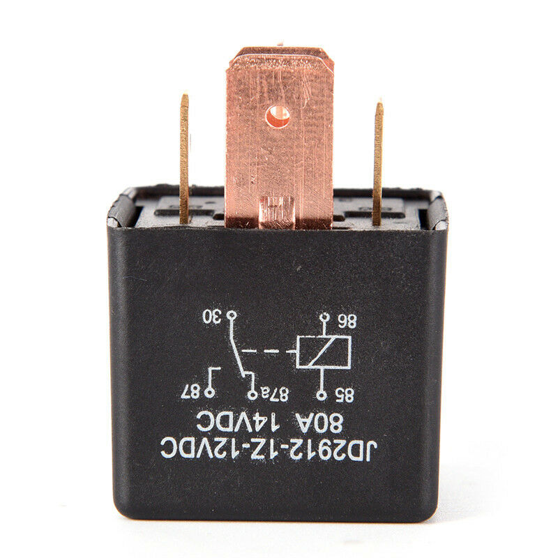 Waterproof 12V Relay DC SPDT 80A 5 Pin Car Changeover Automotive ON/OFF R.l8