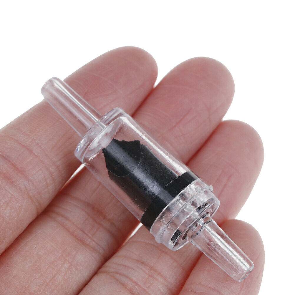 Aquarium Fish Tank Pond Pump Air Line Non Return One Way Check Valve Tt