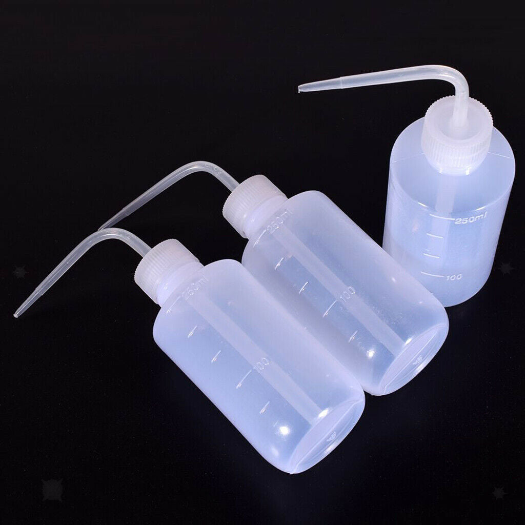 3pcs 250ml Tattoo Diffuser Green Soap Supply Wash Squeeze Bottle Non-Spray