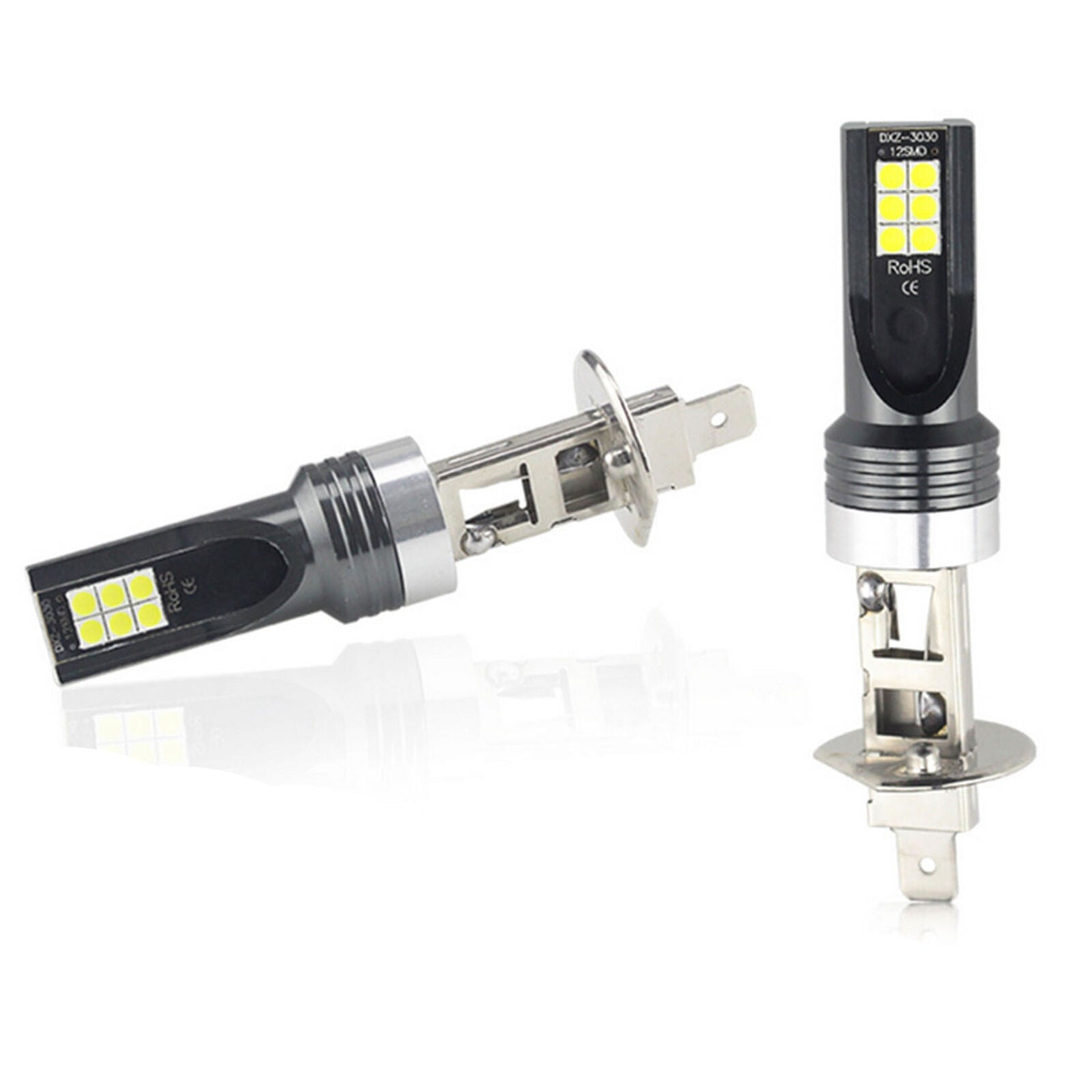 Kit 1500W 6000K Hi/Lo Beam Lamp MINI H1 LED Fog Light Headlight Bulbs Conversion