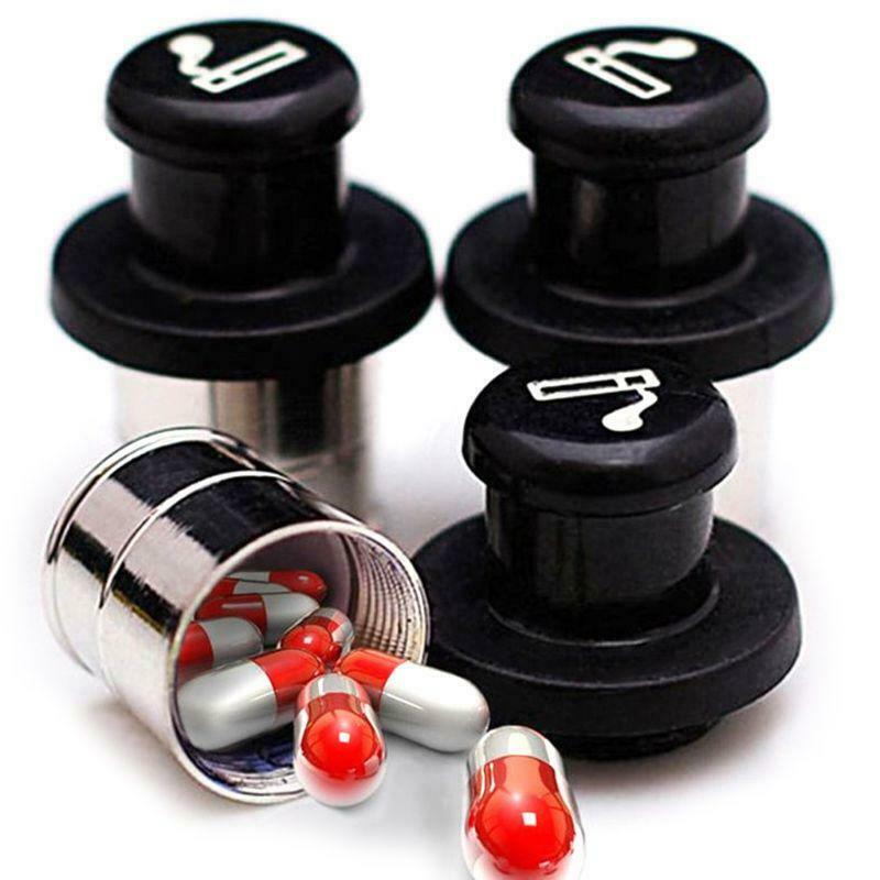 Cigarette Lighter Design Hidden Car Insert Case Pill Box Container Safe Storage