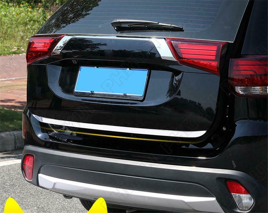 For 2013-2019 Mitsubishi Outlander Tailgate Rear Door Bottom Cover Molding Trim