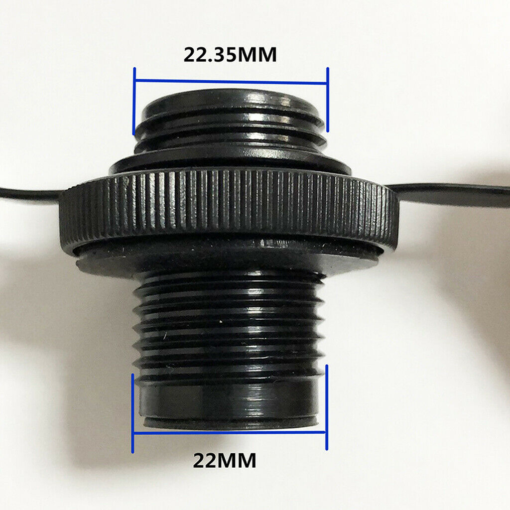 1 Pair Air Valve Caps Screw For Inflatable Boat Fishing Boats Raft Airbed