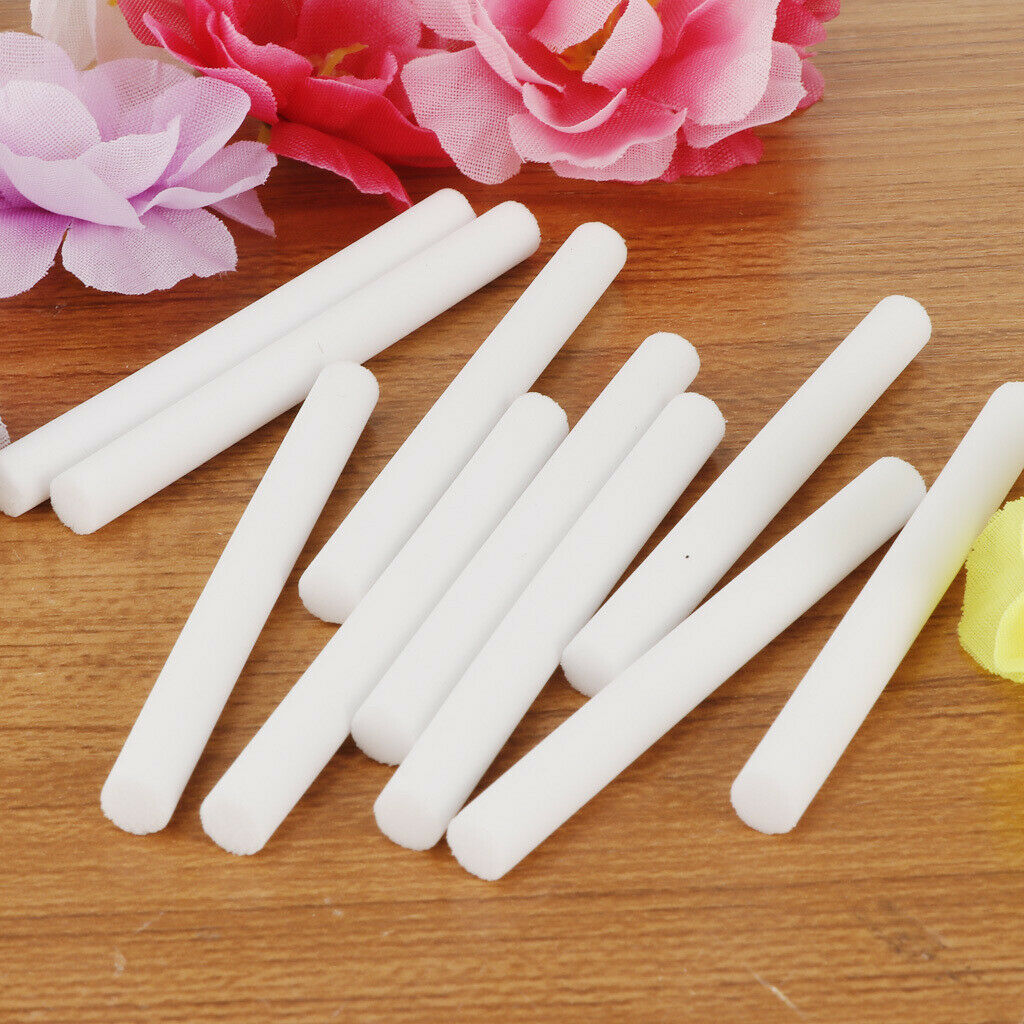 10pcs Cotton Filter Wicks Car Diffuser Sponge Stick Refill Replacement for
